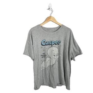 Aerie Oversized Halloween Graphic Boyfriend T-Shirt Casper The Ghost Size Large
